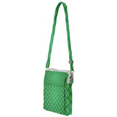 Pattern Texture Geometric Green Multi Function Travel Bag by Mariart