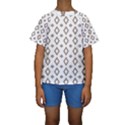 Background Texture Triangle Kids  Short Sleeve Swimwear View1