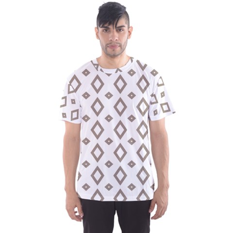 Background Texture Triangle Men s Sports Mesh Tee by HermanTelo