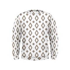 Background Texture Triangle Kids  Sweatshirt