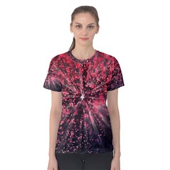 Abstract Background Wallpaper Women s Cotton Tee