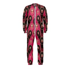 Background Abstract Pattern Onepiece Jumpsuit (kids)