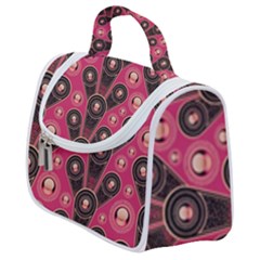 Background Abstract Pattern Satchel Handbag