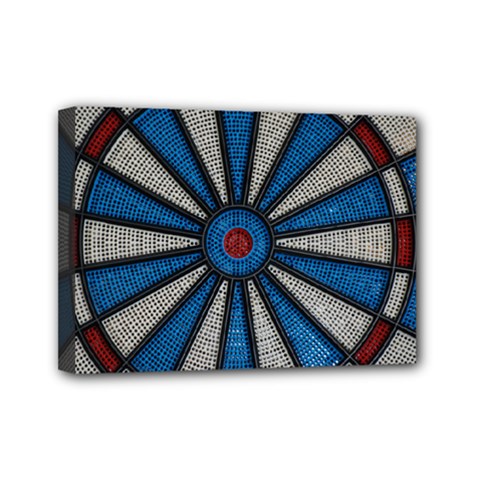 Darts Throw Mini Canvas 7  X 5  (stretched) by HermanTelo