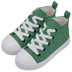 Pattern Background Blure Kids  Mid-top Canvas Sneakers by HermanTelo