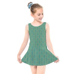 Pattern Background Blure Kids  Skater Dress Swimsuit by HermanTelo