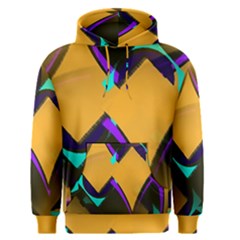 Geometric Gradient Psychedelic Men s Pullover Hoodie