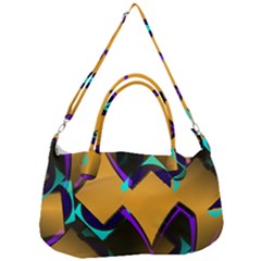 Geometric Gradient Psychedelic Removal Strap Handbag by HermanTelo