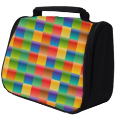 Background Colorful Abstract Full Print Travel Pouch (big)