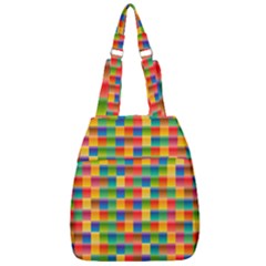 Background Colorful Abstract Center Zip Backpack by HermanTelo