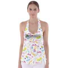 1 Arnold Babydoll Tankini Top