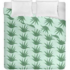 Aloe Plants Pattern Scrapbook Duvet Cover Double Side (king Size)