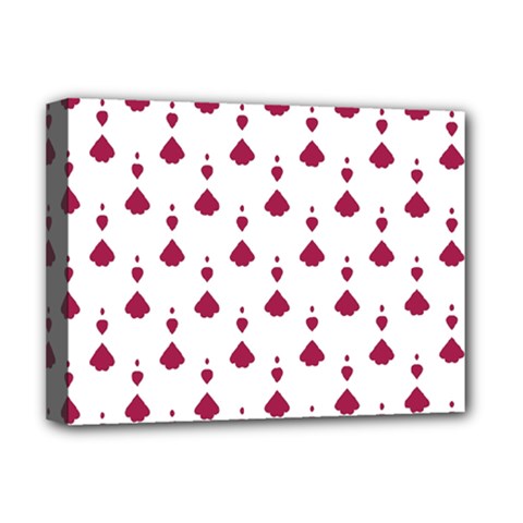 Pattern Card Deluxe Canvas 16  x 12  (Stretched) 