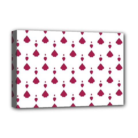 Pattern Card Deluxe Canvas 18  x 12  (Stretched)