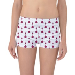 Pattern Card Boyleg Bikini Bottoms