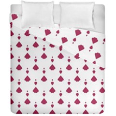 Pattern Card Duvet Cover Double Side (California King Size)