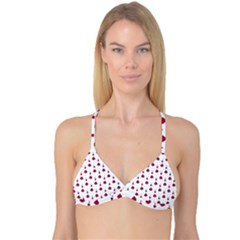 Pattern Card Reversible Tri Bikini Top