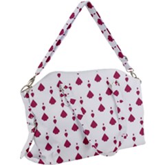 Pattern Card Canvas Crossbody Bag