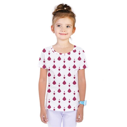 Pattern Card Kids  One Piece Tee by HermanTelo