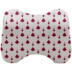 Pattern Card Head Support Cushion