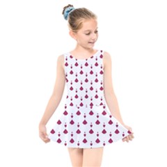 Pattern Card Kids  Skater Dress Swimsuit