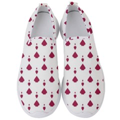 Pattern Card Men s Slip On Sneakers