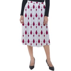 Pattern Card Classic Velour Midi Skirt 