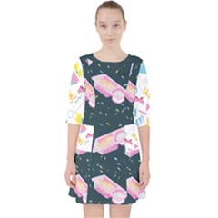 1 Arnold Dunkaroos Funfetti Print Dark Blue 1 Pocket Dress