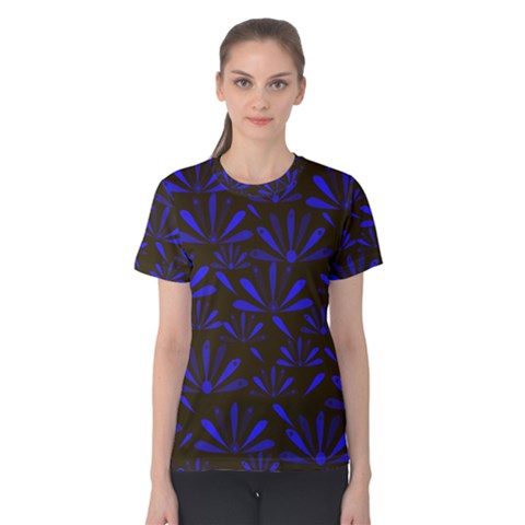 Zappwaits Flower Women s Cotton Tee by zappwaits