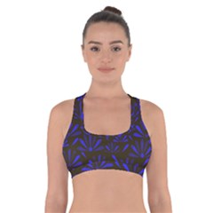 Zappwaits Flower Cross Back Sports Bra by zappwaits