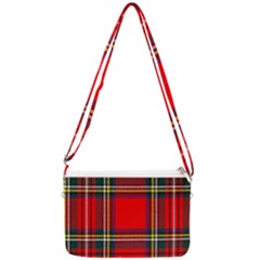 Stewart Royal Modern Heavy Weight Tartan Double Gusset Crossbody Bag by impacteesstreetwearfour