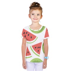 Watermelon Juice Auglis Clip Art Watermelon Kids  One Piece Tee