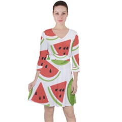 Watermelon Juice Auglis Clip Art Watermelon Ruffle Dress by Vaneshart