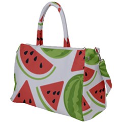 Watermelon Juice Auglis Clip Art Watermelon Duffel Travel Bag by Vaneshart