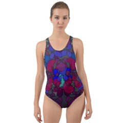 Netzauge Cut-out Back One Piece Swimsuit by zappwaits