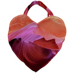 Canyon Arizona Sand Stone Giant Heart Shaped Tote by Vaneshart