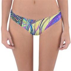 Happpy (4) Reversible Hipster Bikini Bottoms by nicholakarma