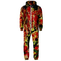 Red Country-1-2 Hooded Jumpsuit (men)  by bestdesignintheworld