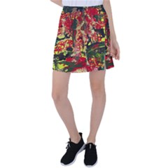 Red Country-1-2 Tennis Skirt