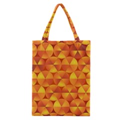 Background Triangle Circle Abstract Classic Tote Bag by HermanTelo