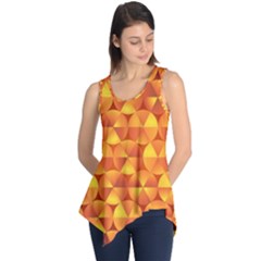 Background Triangle Circle Abstract Sleeveless Tunic