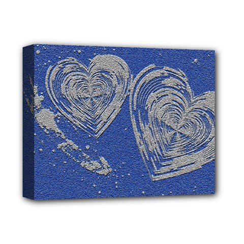 Heart Love Valentines Day Deluxe Canvas 14  X 11  (stretched) by HermanTelo