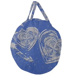 Heart Love Valentines Day Giant Round Zipper Tote by HermanTelo