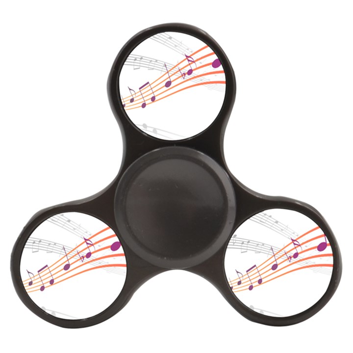 Music Notes Clef Sound Finger Spinner