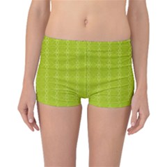 Background Texture Pattern Green Boyleg Bikini Bottoms