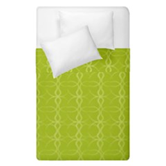 Background Texture Pattern Green Duvet Cover Double Side (single Size)