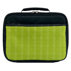 Background Texture Pattern Green Lunch Bag by HermanTelo