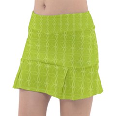 Background Texture Pattern Green Tennis Skorts