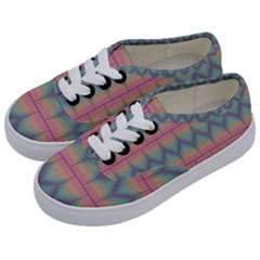 Pattern Background Texture Colorful Kids  Classic Low Top Sneakers by HermanTelo