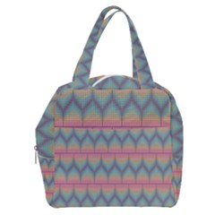 Pattern Background Texture Colorful Boxy Hand Bag by HermanTelo